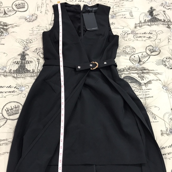 Sally LaPointe Wrap Belted Dress - Picture 10 of 12